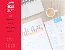 Tablet Screenshot of ecuacopy.com